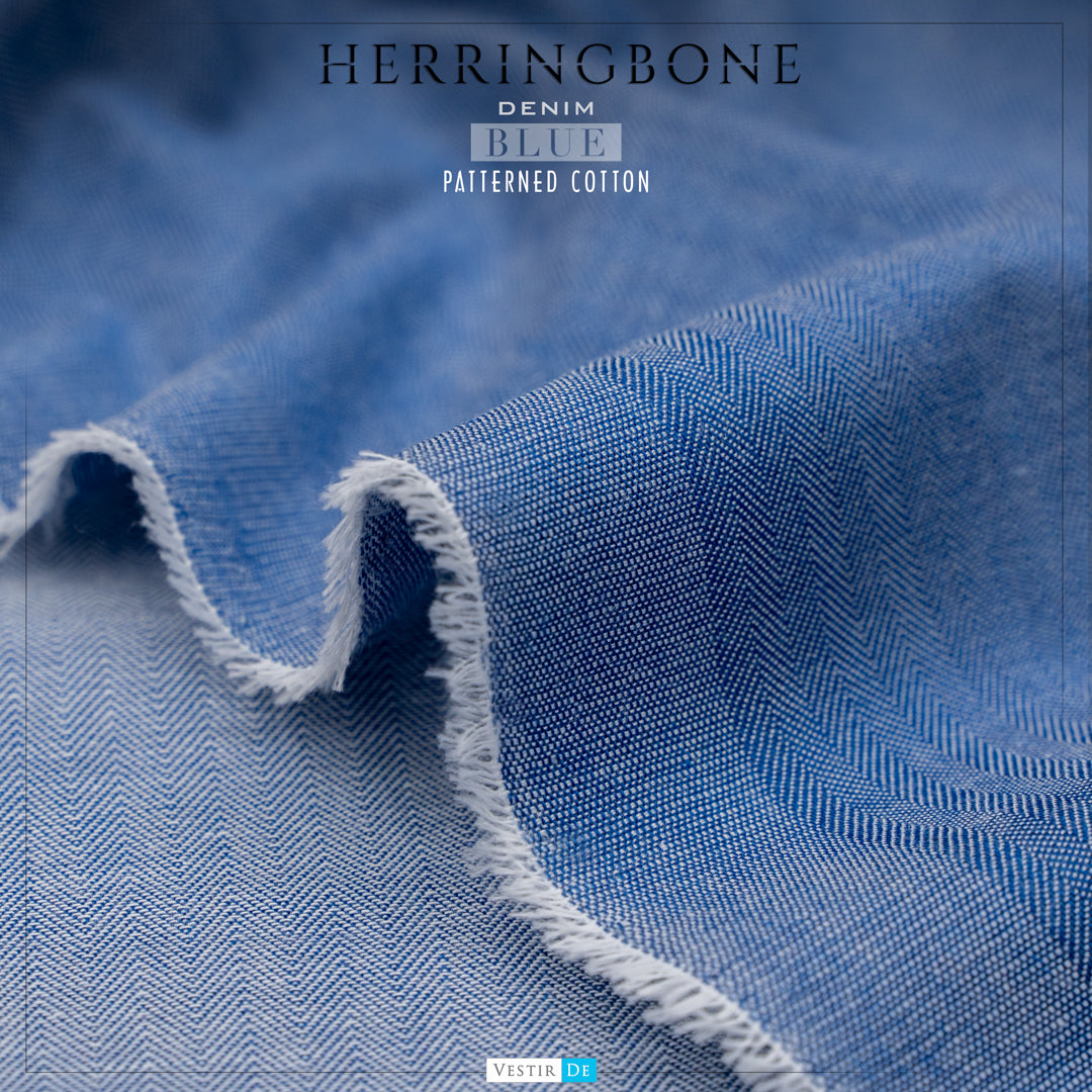 Herringbone Denim Vestir De herringbone-denim-vestir-de