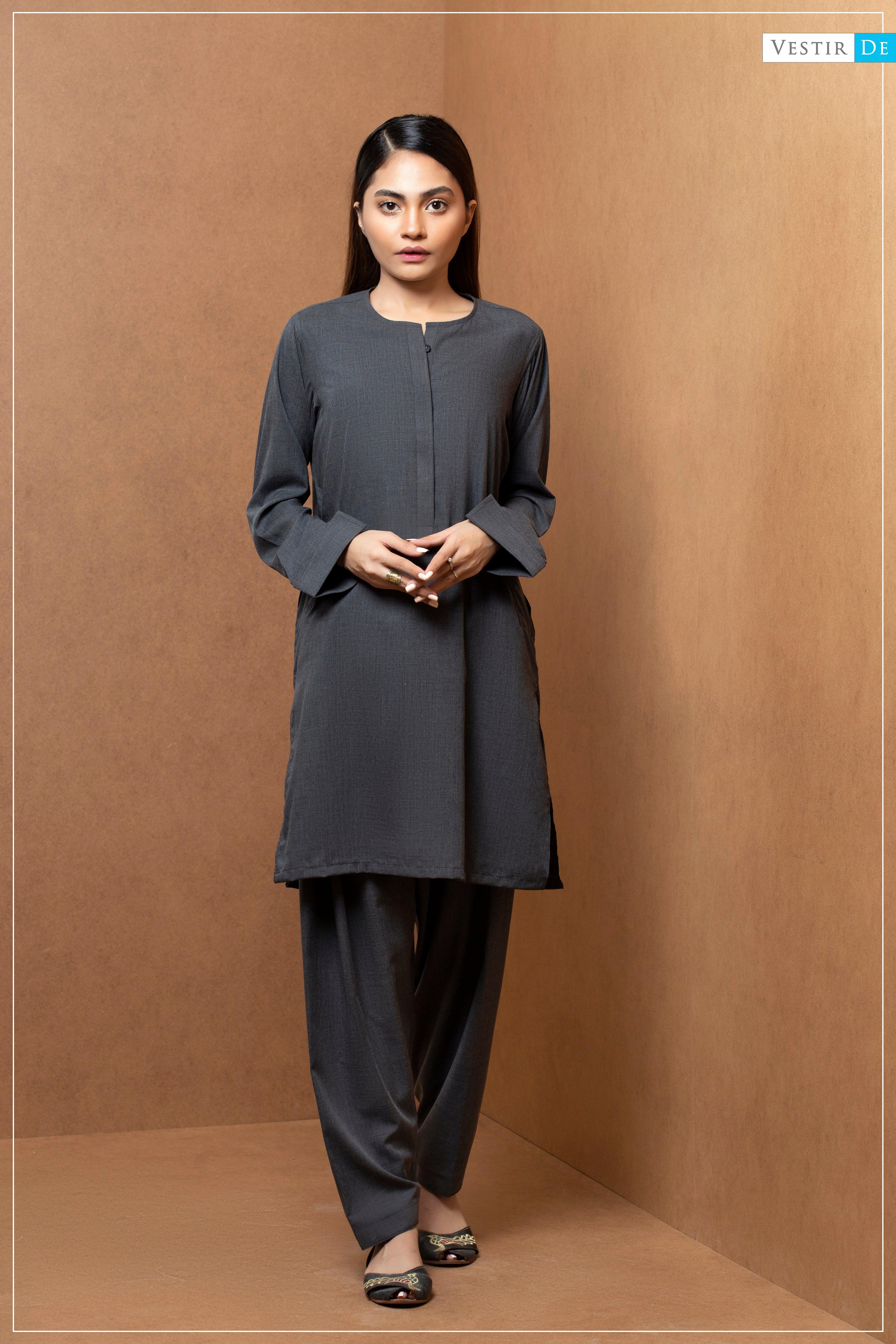 Simple kurta shalwar design for cheap ladies