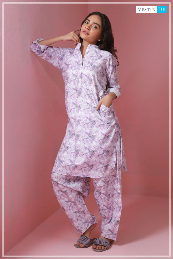 RTW Multi Abstract Printed Shalwar Kameez