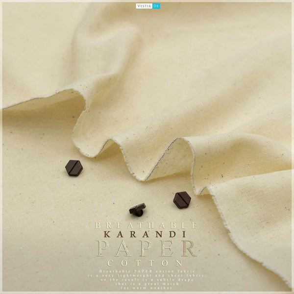 Breathable Paper Karandi Cotton