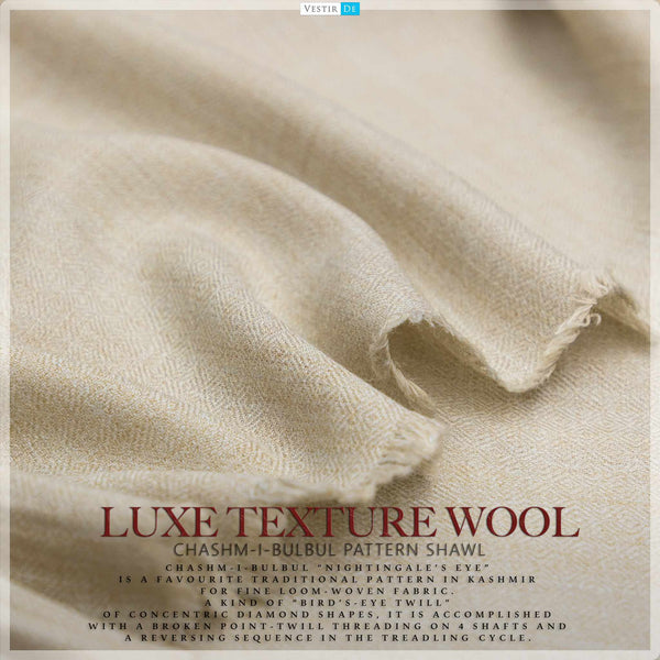 Luxe Texture Wool Shawl