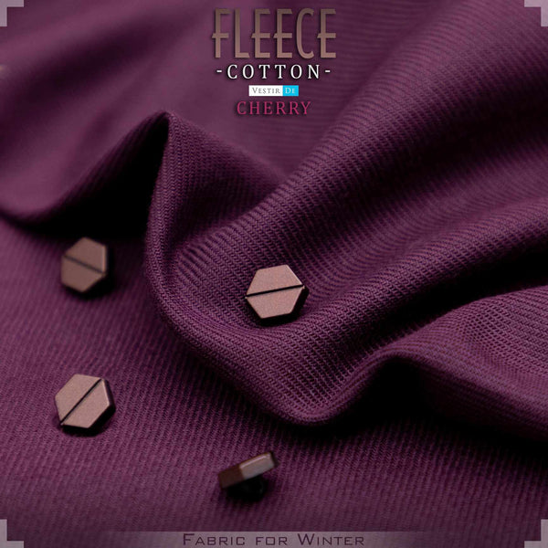 Fleece Cotton Cherry