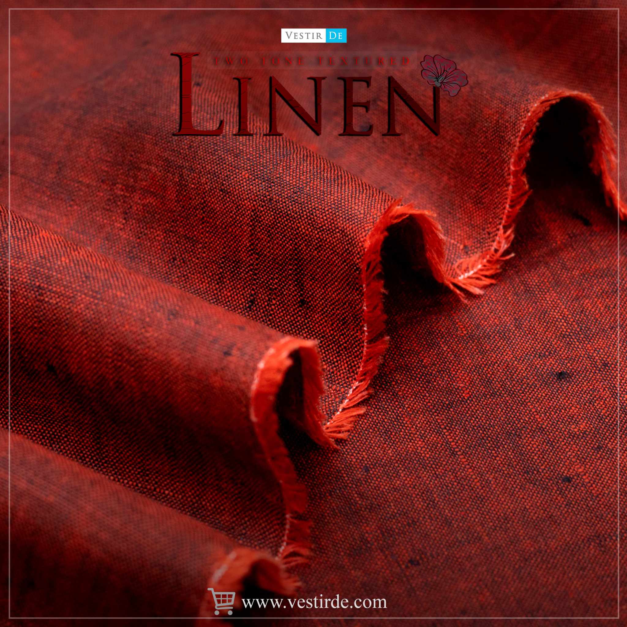 Buy Irish Linen Fabric Online in Pakistan Vestir De