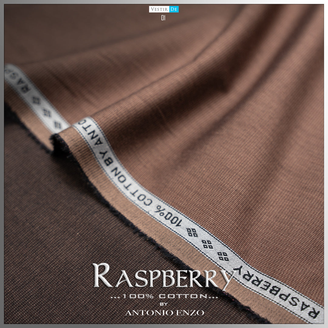 Raspberry 100% Cotton By Antonio Enzo