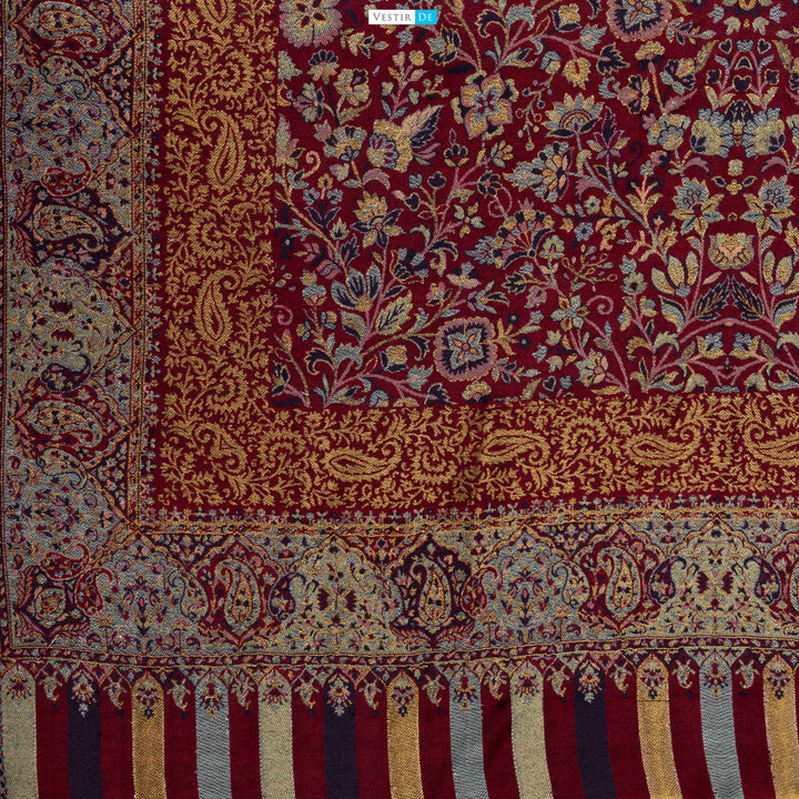 Buy Moon Light Kani Zari Pashmina Woolen Shawl online in pakistan