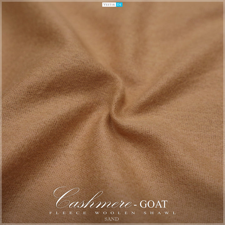 Buy Sand Cashmere Goat Fleece Woolen Shawl Online | Vestir De