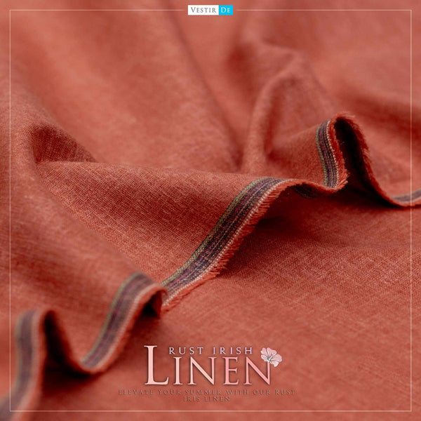 Rust Irish Linen