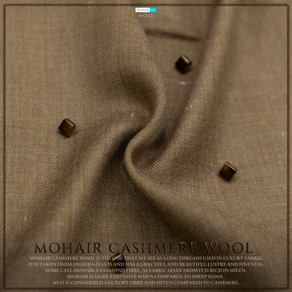 Mohair Cashmere Wool Unstich