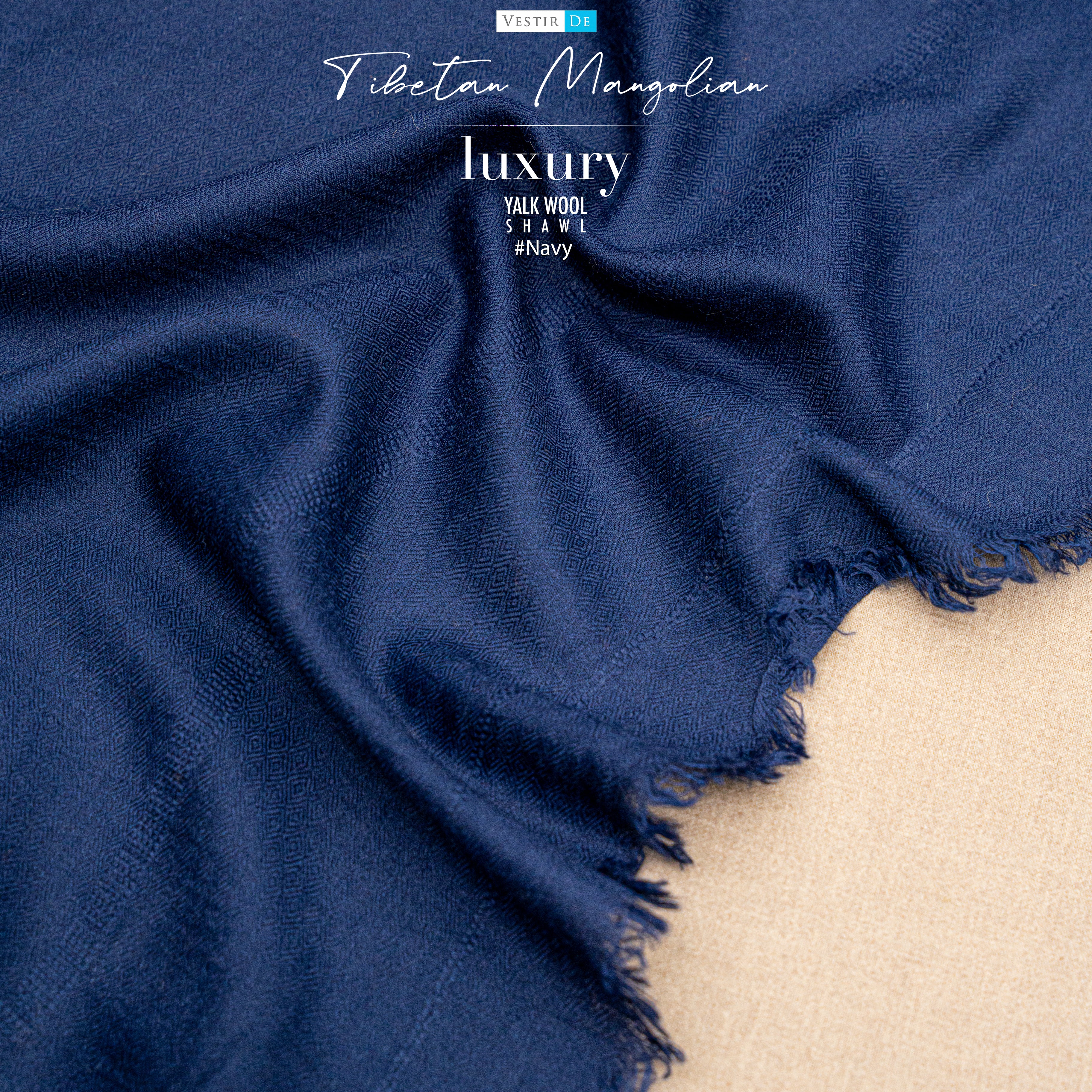 Tibetan Mangolian Luxury Yalk Wool Shawl 2021-22