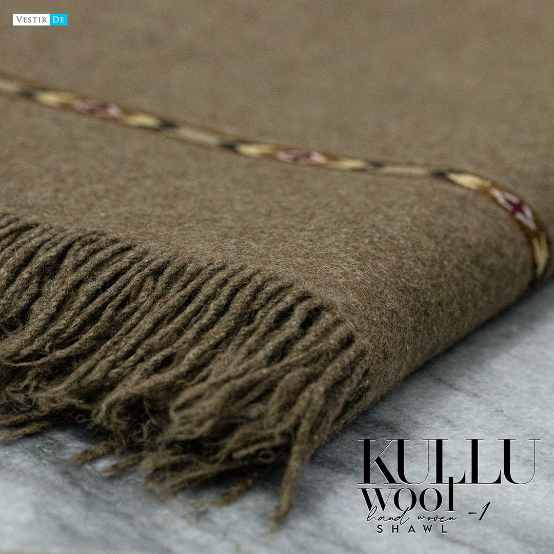 Kullu Wool Hand Woven Shawl 2021-22
