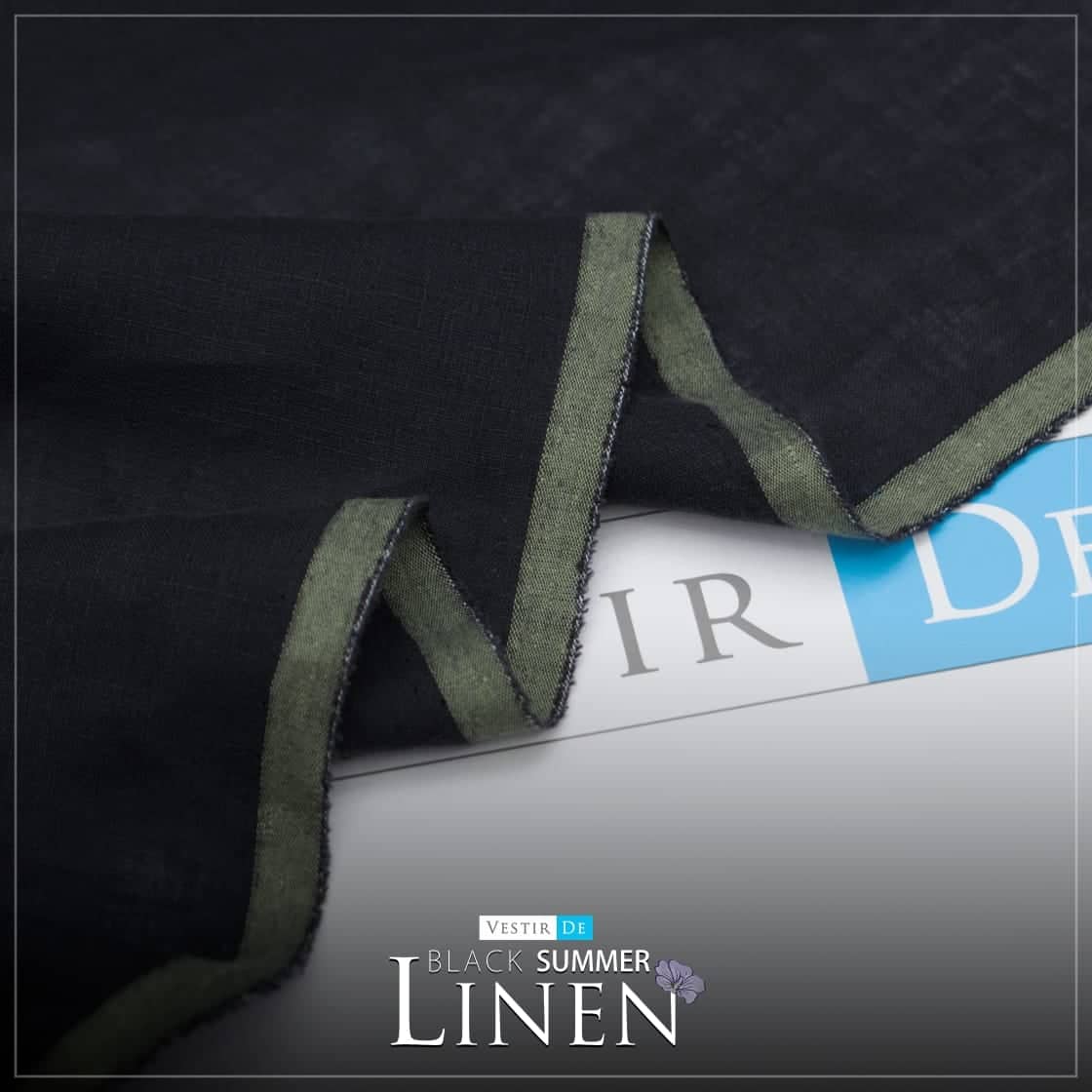 Black Summer Linen