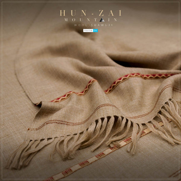 Hun-Zai Mountain Woolen Shawl 23