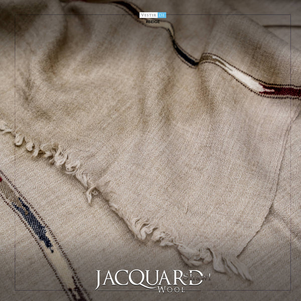 Jacquard Woolen Shawl