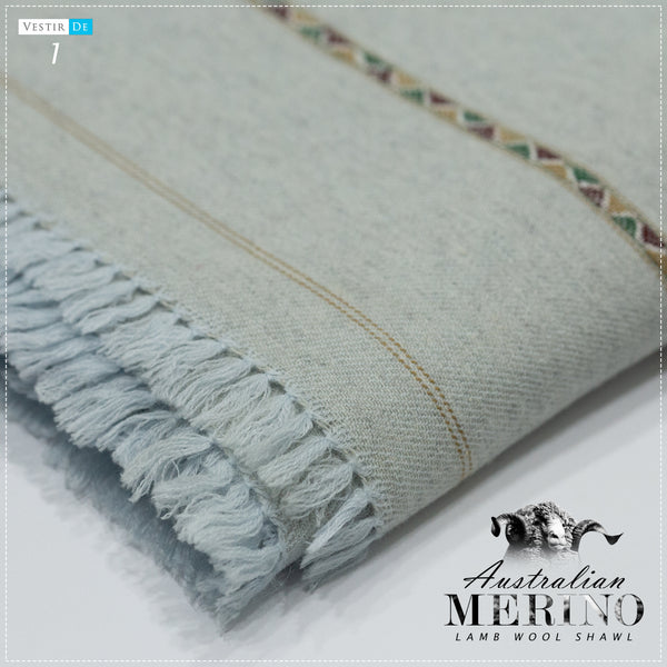 Australian Merino Lamb Wool Shawl - Vestir De