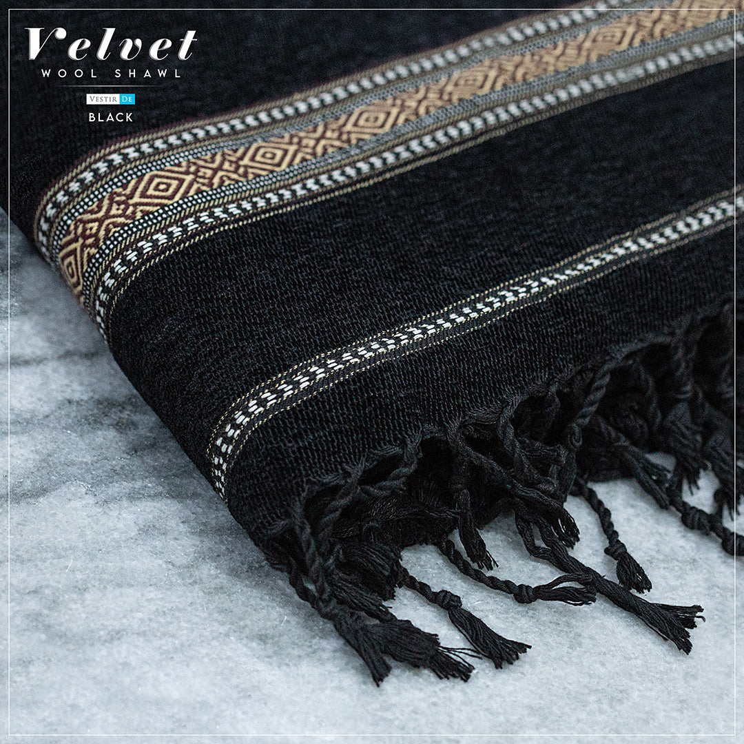 Velvet Wool Shawl 2021-22