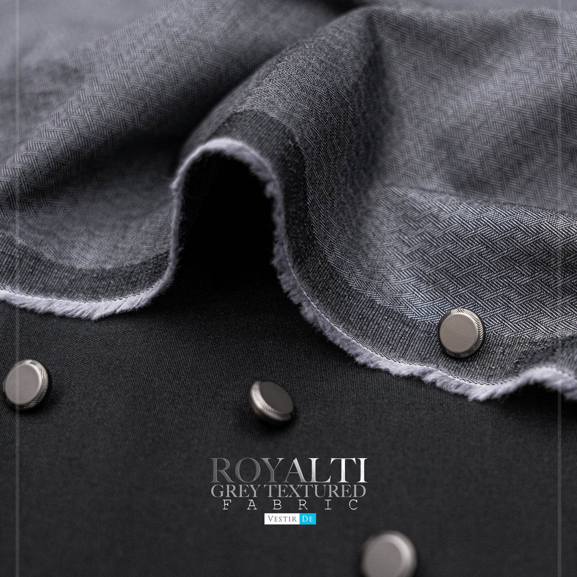 Royalti Grey Textured