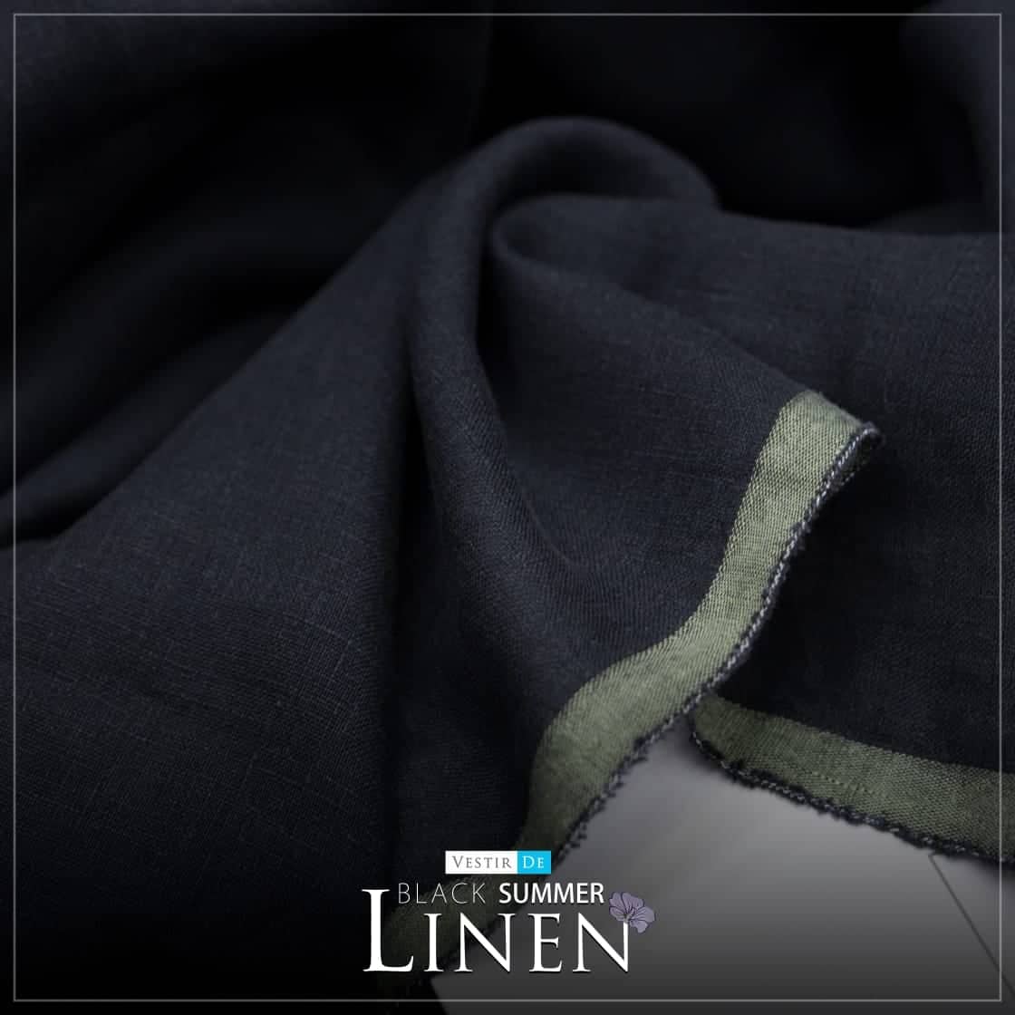Black Summer Linen