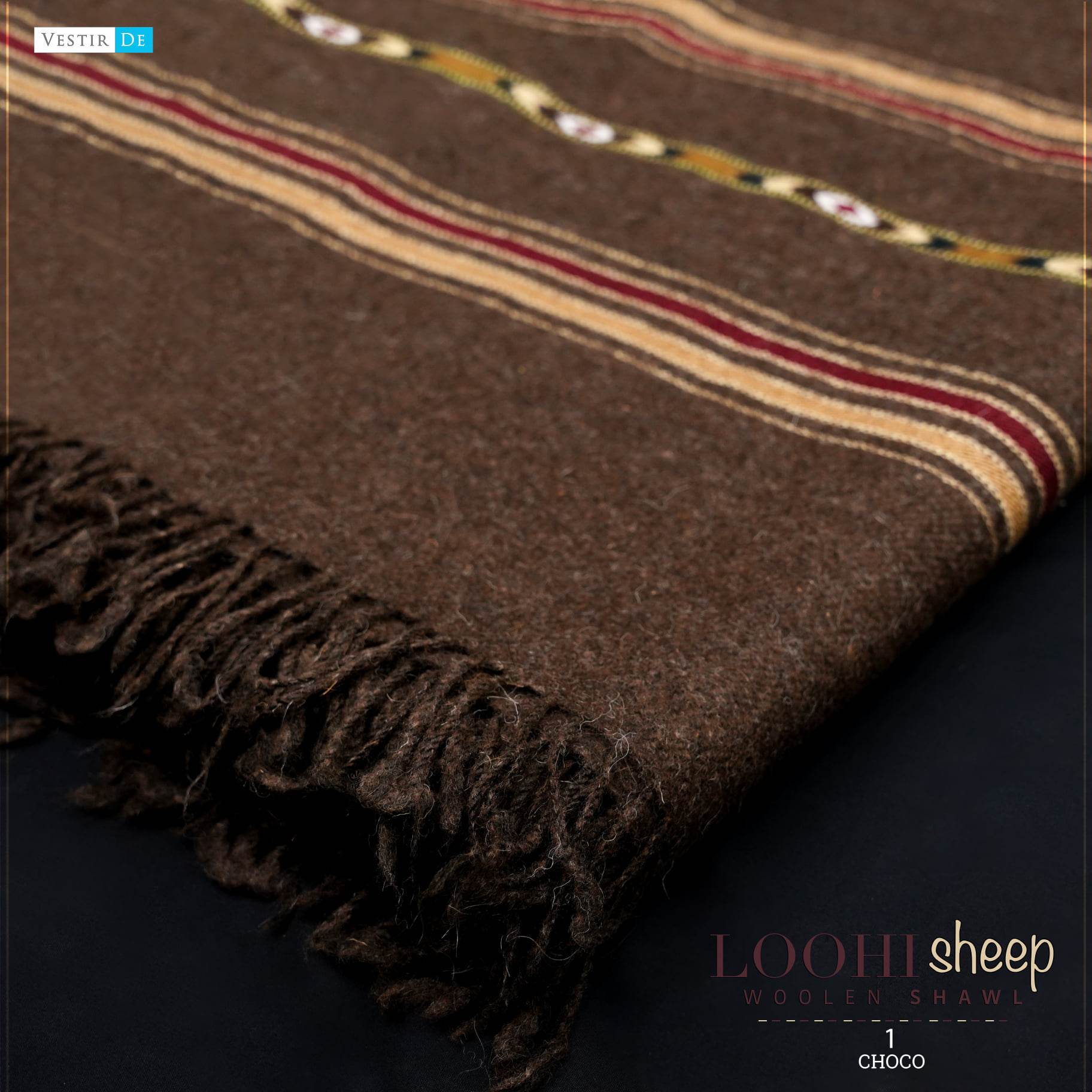Loohi Sheep Woolen Shawl 2023