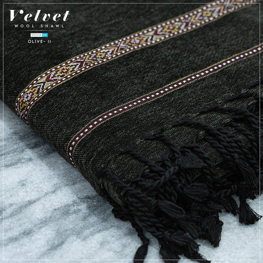 Velvet Wool Shawl 2021-22