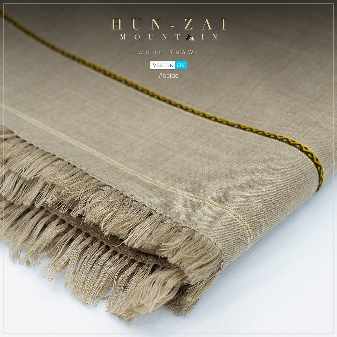 HUN-ZAI Mountain Wool Shawl
