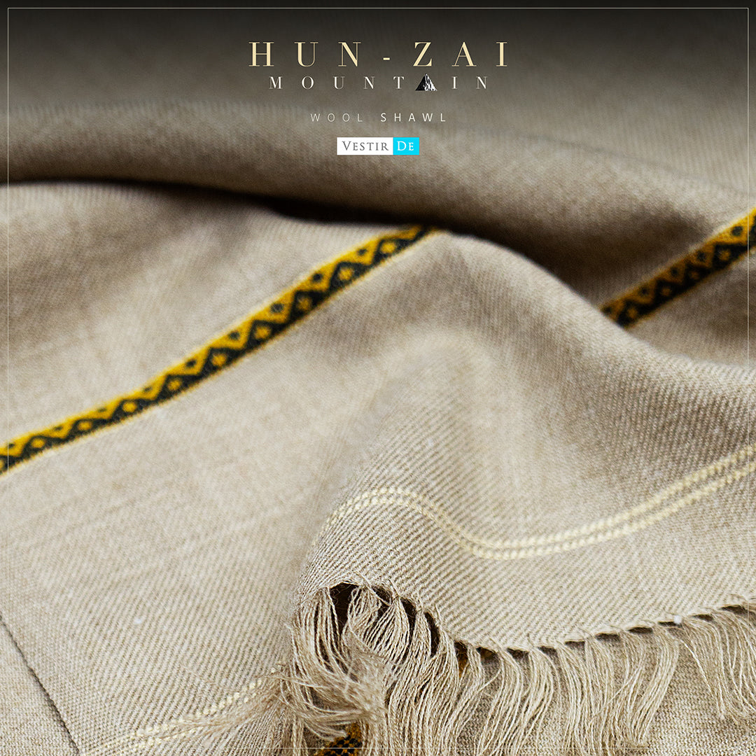 HUN-ZAI Mountain Wool Shawl