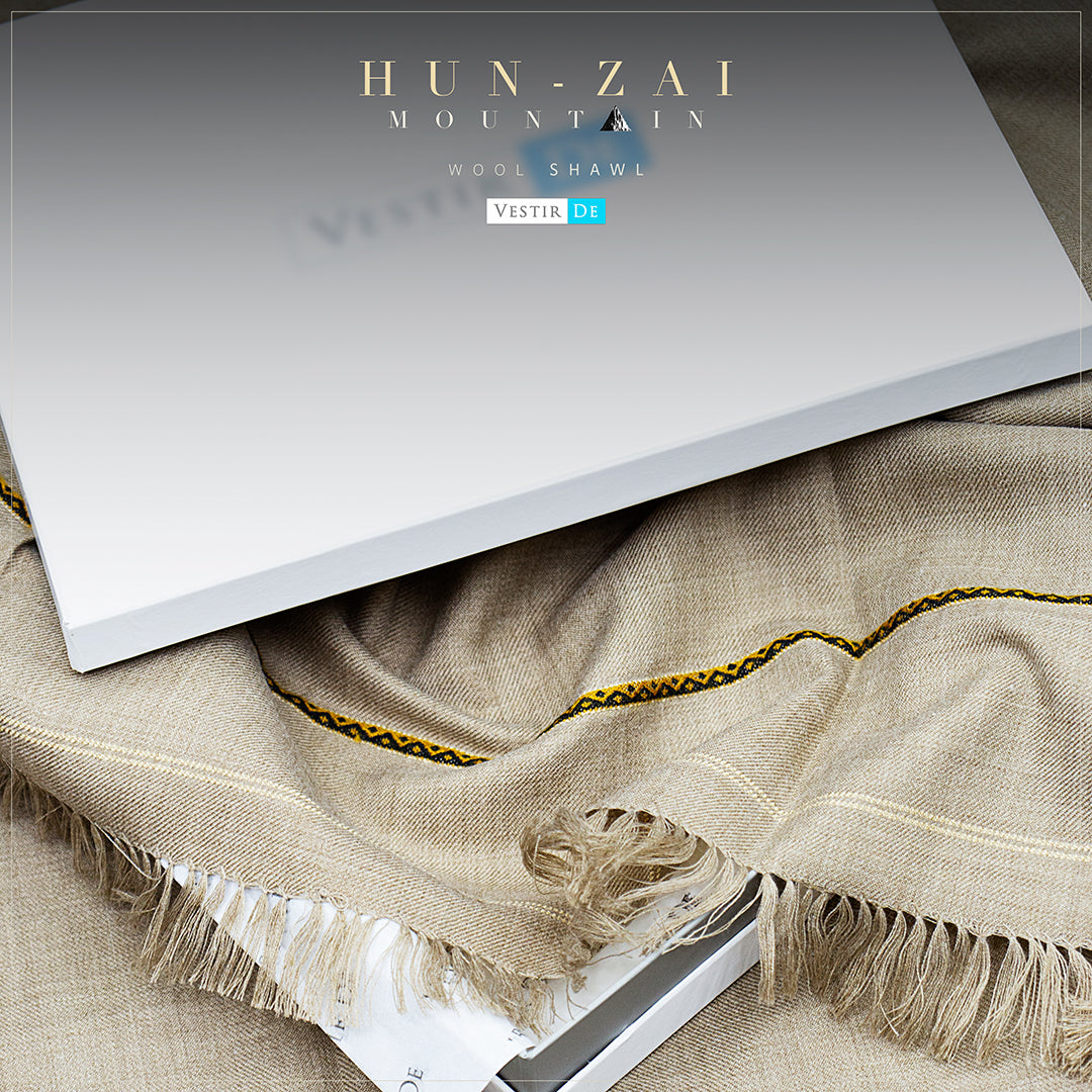 HUN-ZAI Mountain Wool Shawl