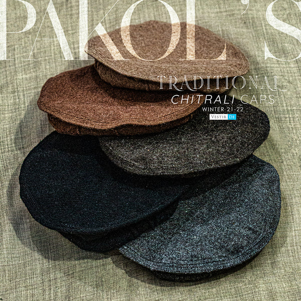 Best Quality Pakols Traditional Chitrali Caps