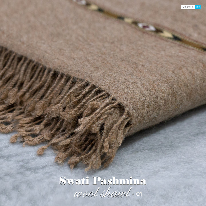 Buy Premium Swati Pashmina Wool Shawl - vestir de