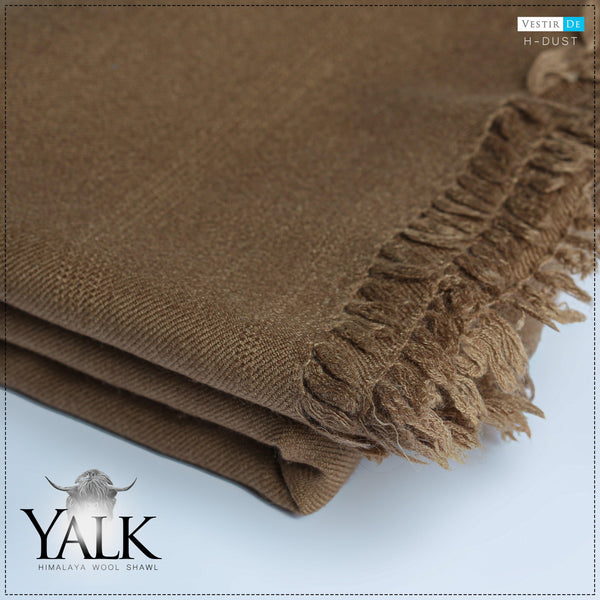Buy Yalk Himalaya Wool Shawl in Dust color