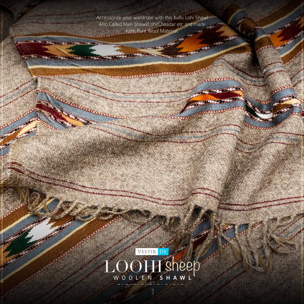 Finest Loohi Sheep Woolen Shawl in Pakistan | Vestir De