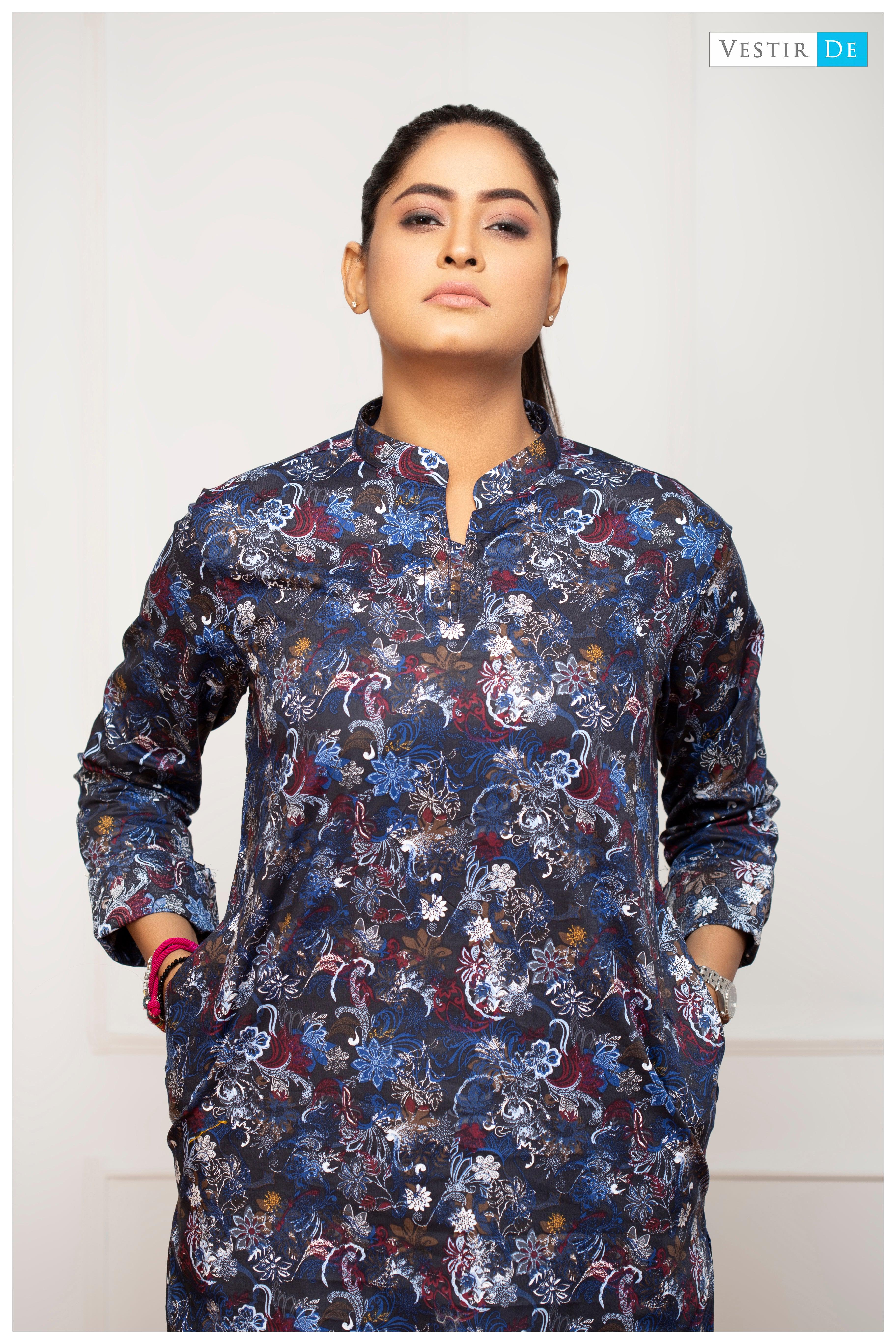 Printed Shalwar Kameez - Vestir De