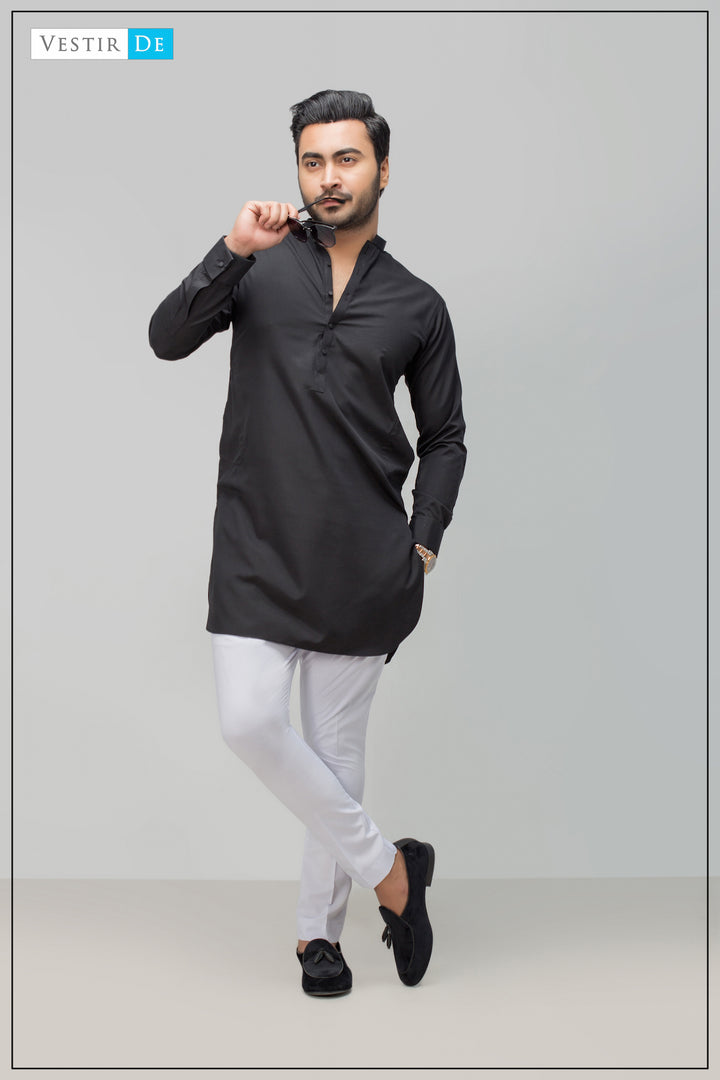 Monochrome Boski Kurta Trouser - Vestir De