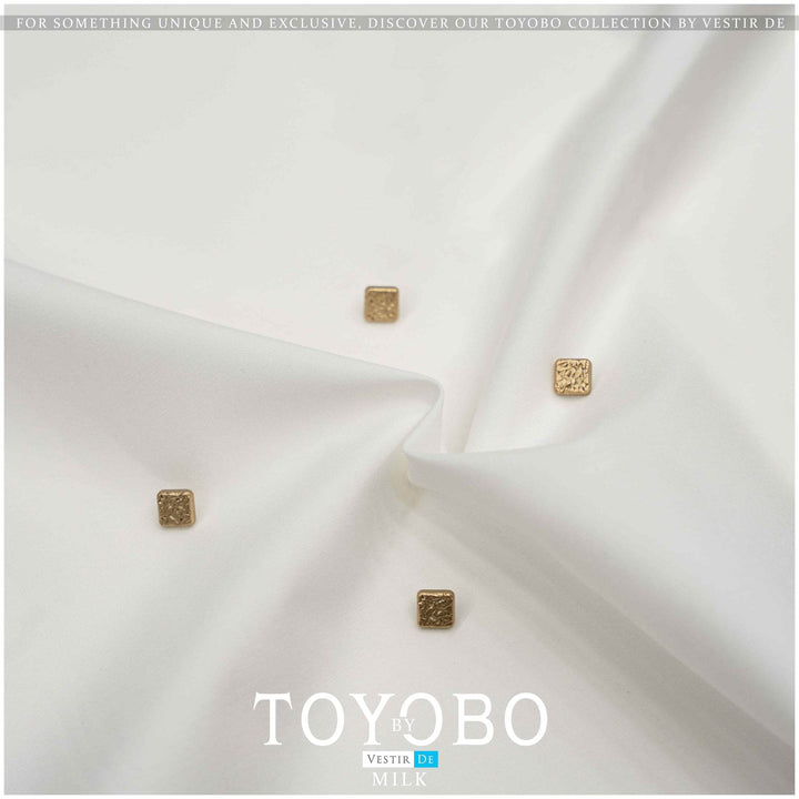 milk color Toyobo Boski Fabric Online