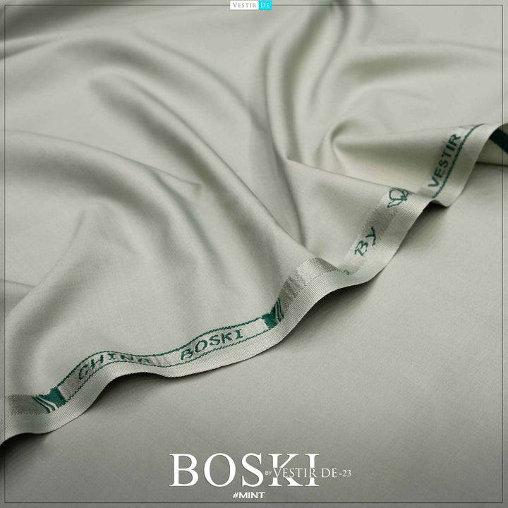 mint color Boski Fabric by Vestir De 23