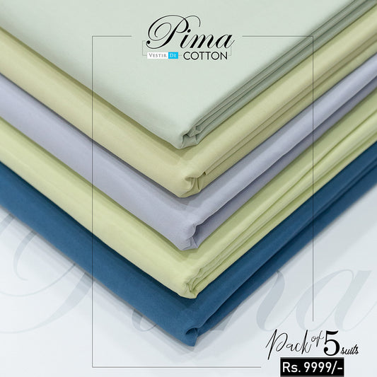Pima Cotton Pack Of 5 Suits